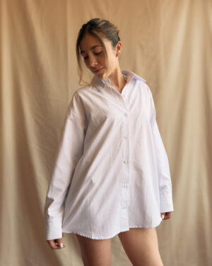 camisa blanca oversize